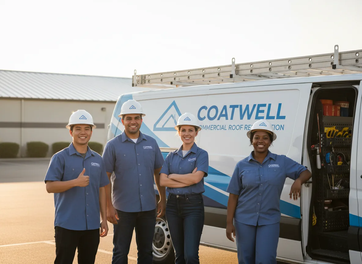 Commercial roof coating company in Pretty Prairie, KS